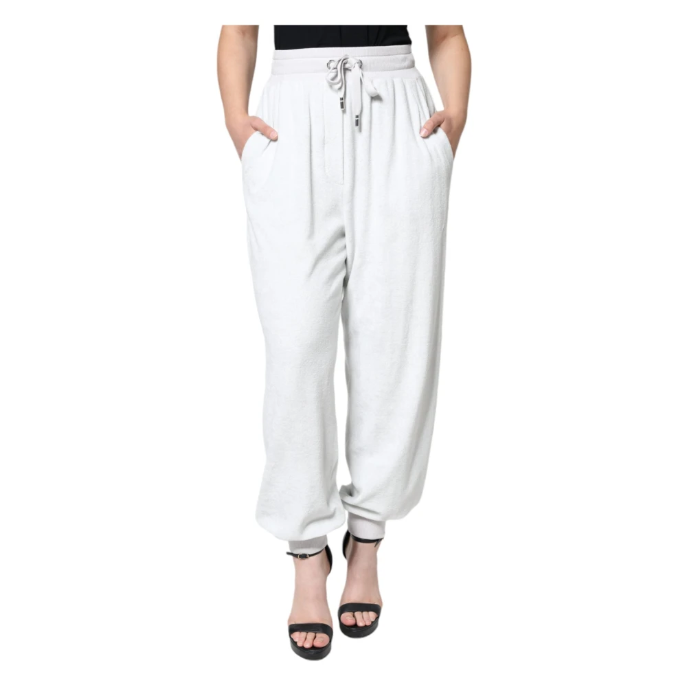 Dolce & Gabbana Mujer Blanco Pantalones, Talla: S