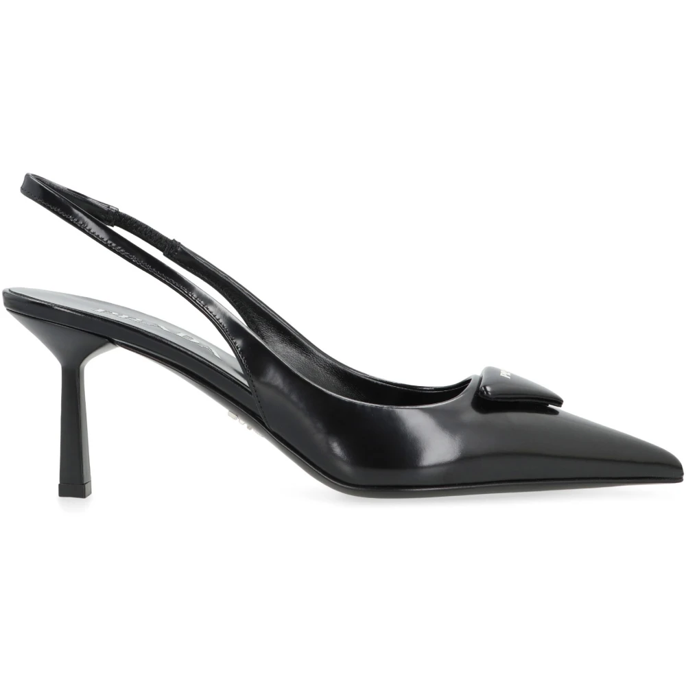 Prada Damen Schwarz Décolleté Slingback