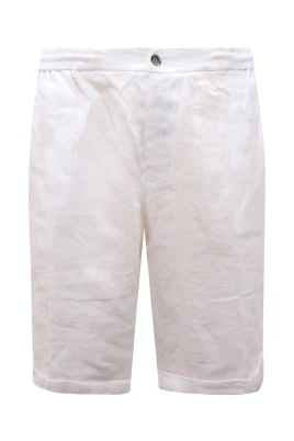 Linneshorts i Bermuda i