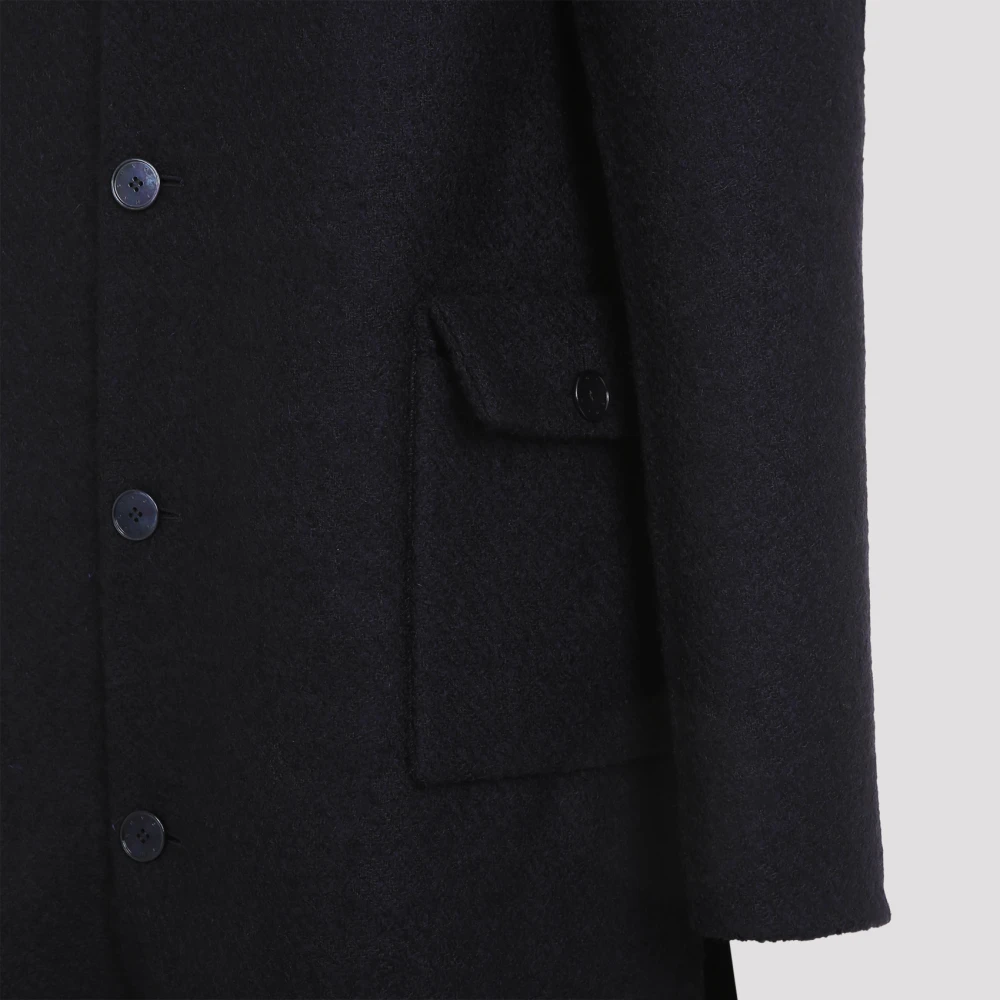 Givenchy Nachtblauw Stijlvolle Jas Blue Heren