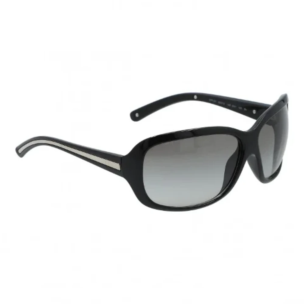 Prada Vintage Pre-owned Silver sunglasses Black Dames