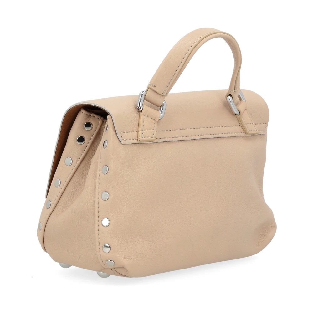 Zanellato Beige Bloom Postina Piuma Tas Beige Dames