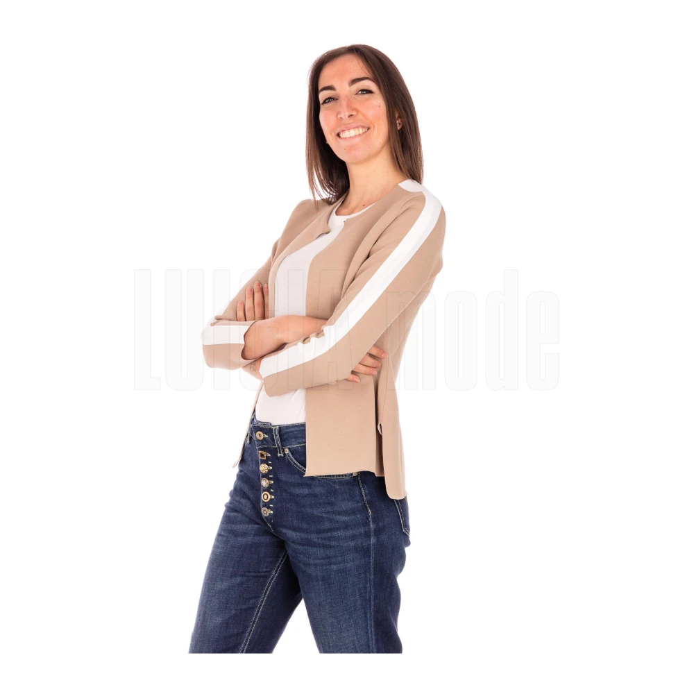 Kangra Dubbele Blazer Beige Dames