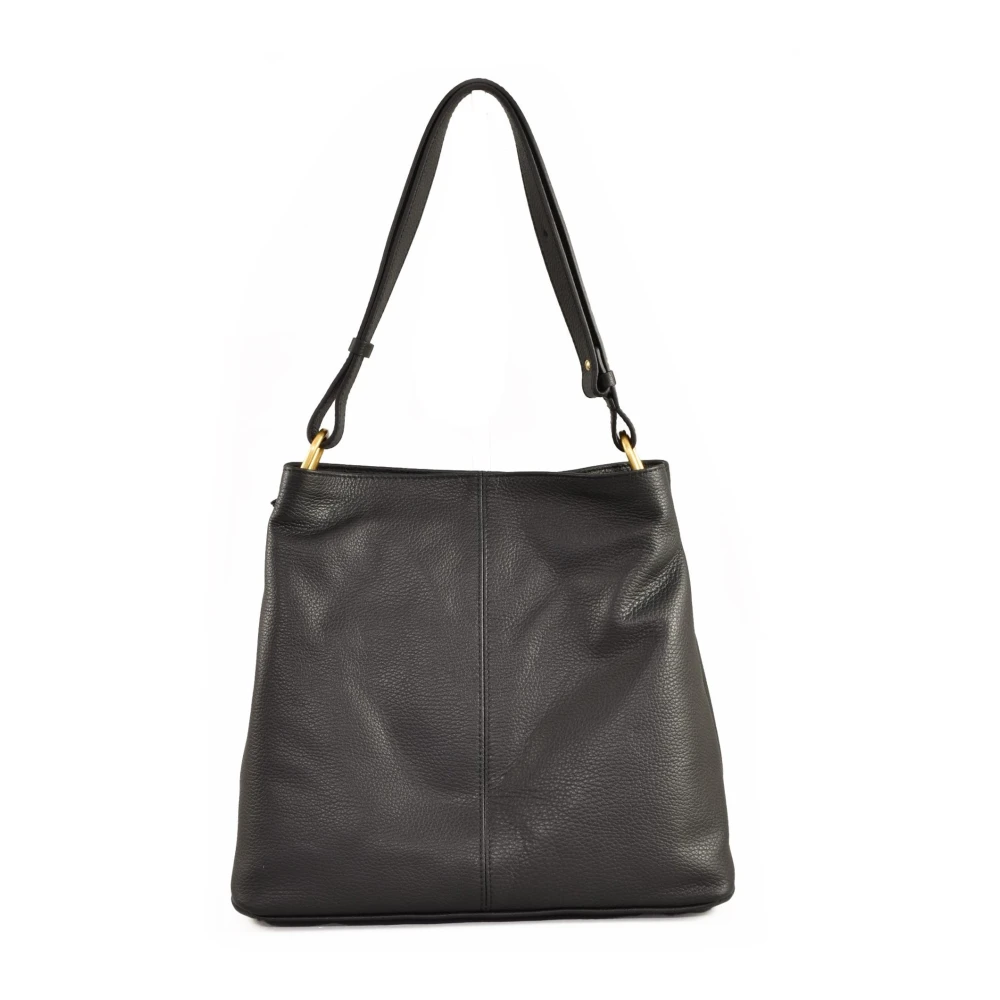 Gianni Chiarini Leren Handtas Black Dames