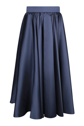 blue-satin-midi-skirt-elegant-style