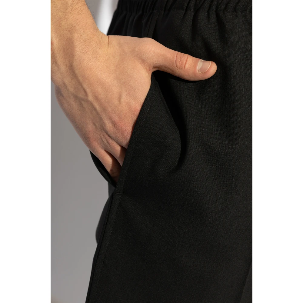 Isabel marant Wollen broek Nahili Black Heren