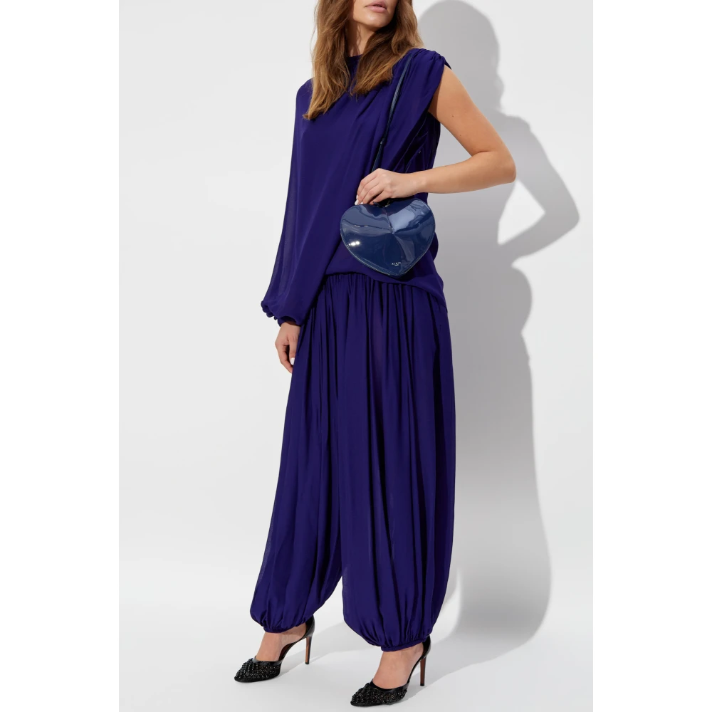 Alaïa Asymmetrische top Purple Dames