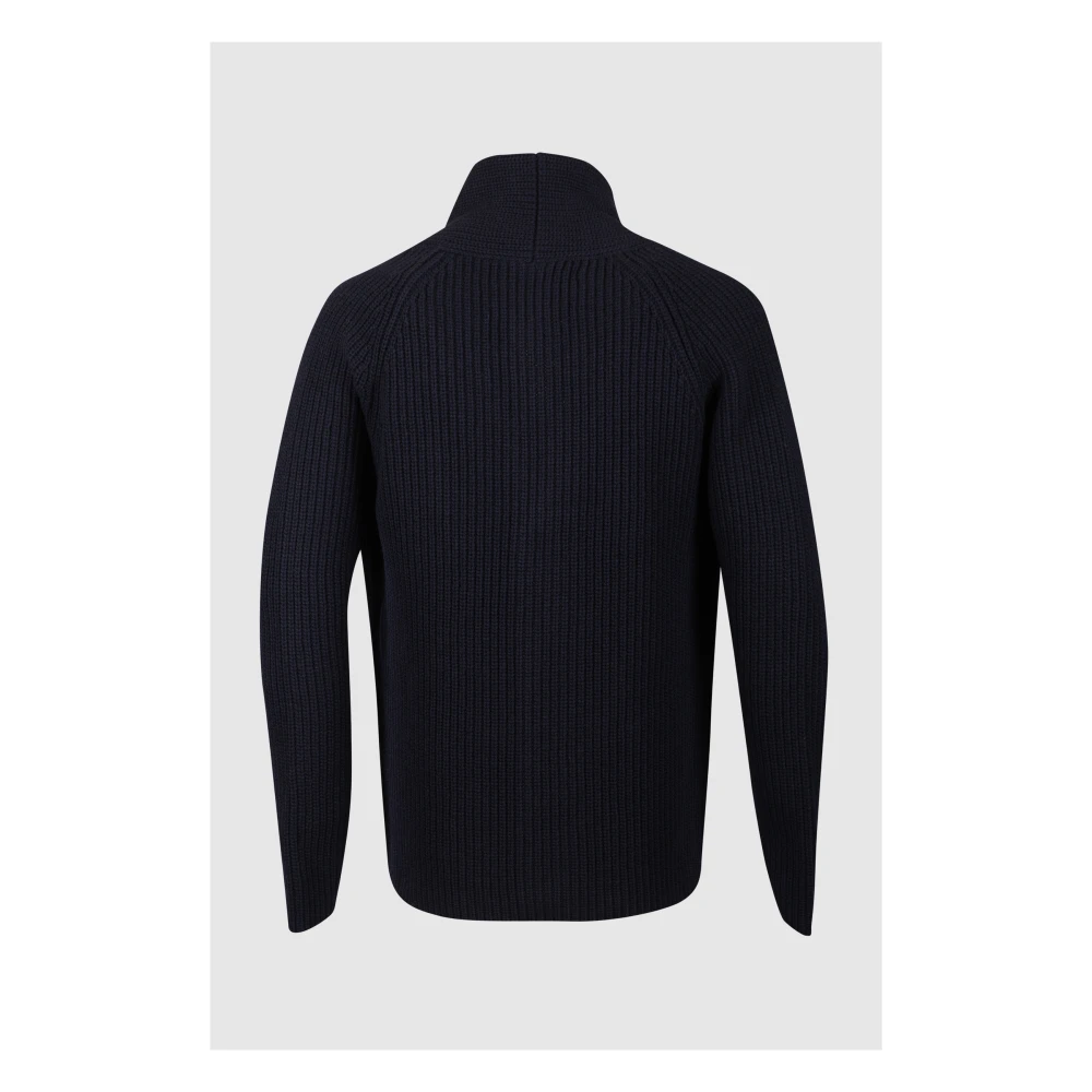 Tagliatore Blauwe Sweaters Blue Heren