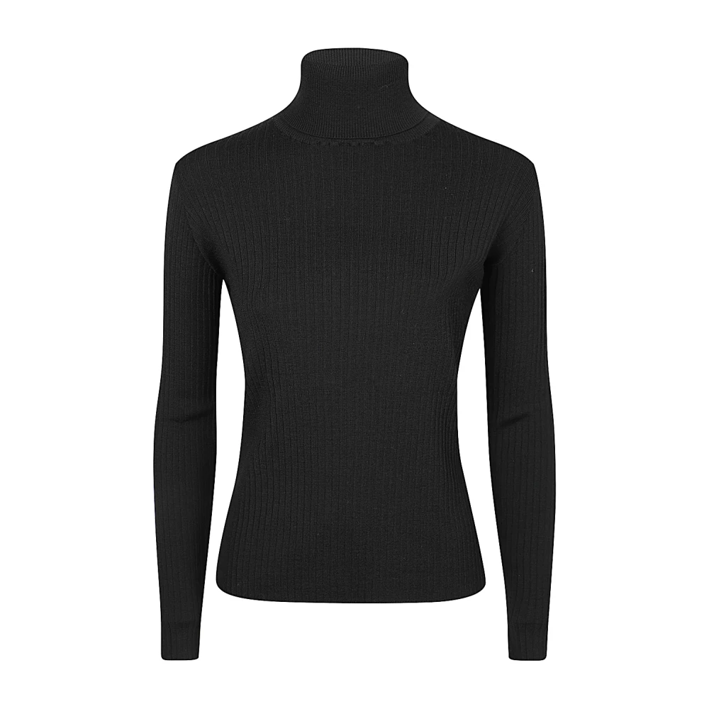 Goes Botanical Elegante Zwarte Dolcevita Trui Black Heren