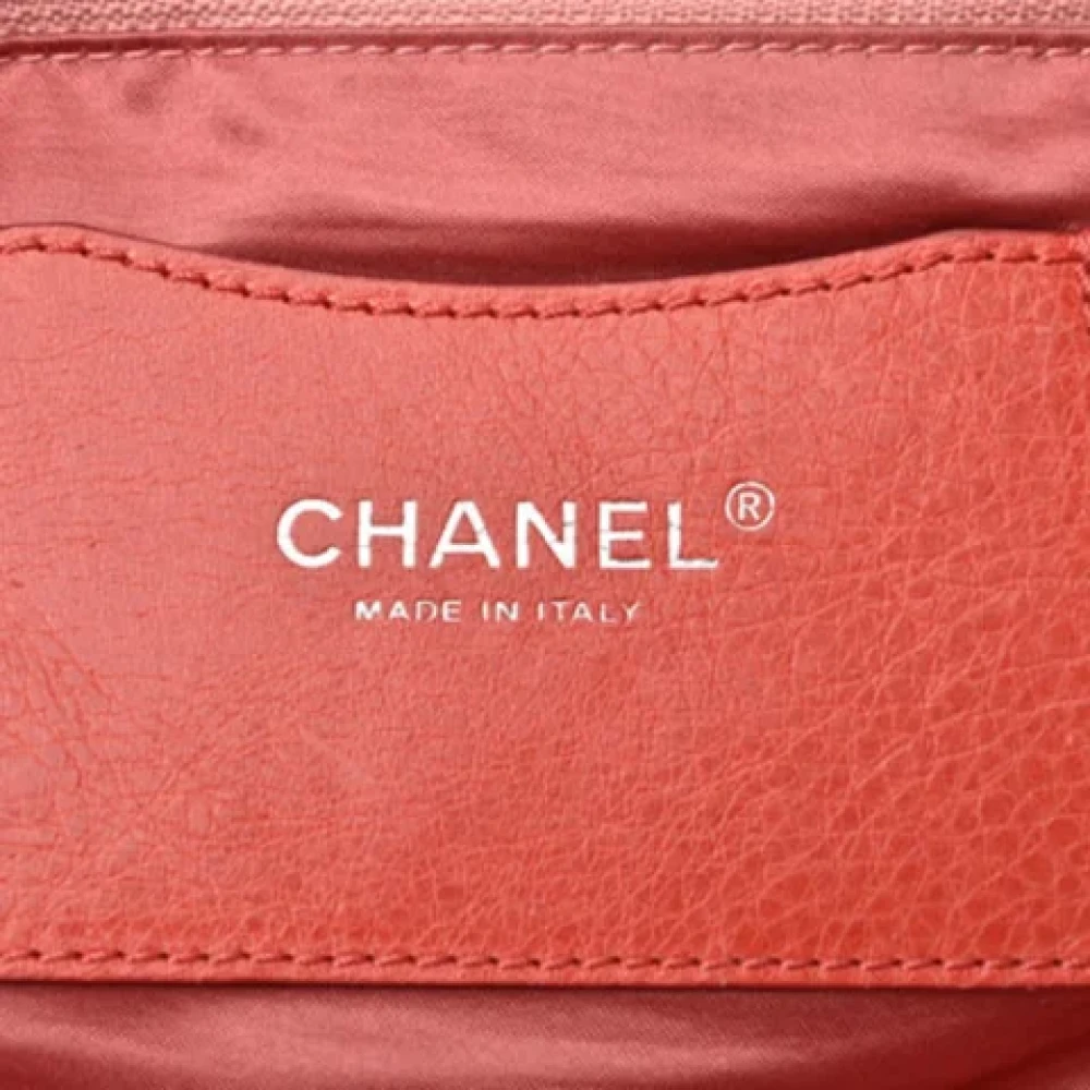 Chanel Vintage Pre-owned Fabric chanel-bags Pink Dames