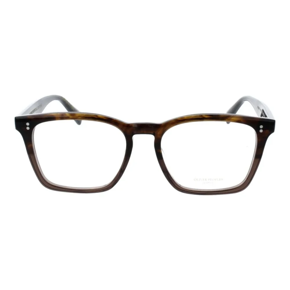 Oliver Peoples Stijlvolle Bril Brown Unisex