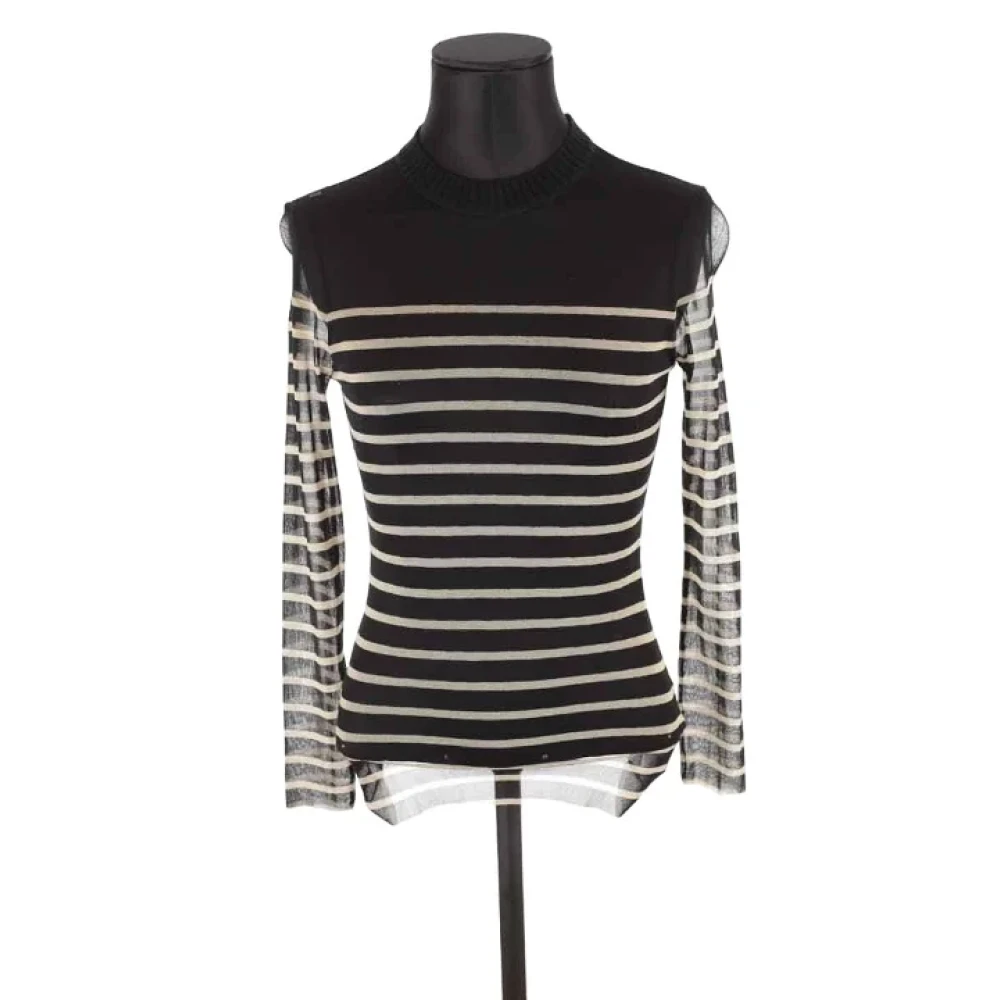 Jean Paul Gaultier Pre-owned Polyester tops Black Dames