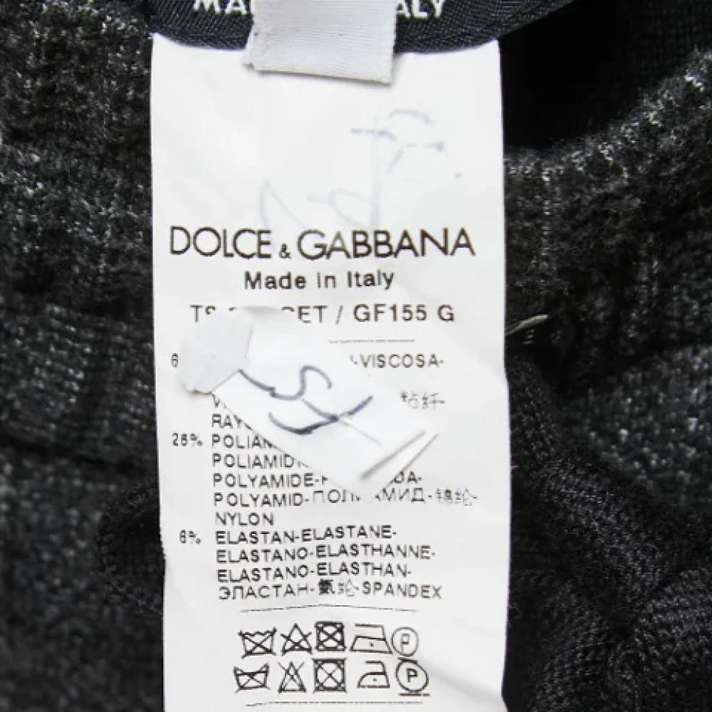 Dolce & Gabbana Pre-owned Knit bottoms Gray Dames