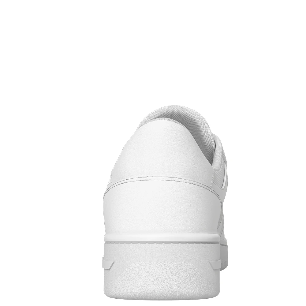 Tommy Hilfiger Retro Leren Basket Sneakers White Dames