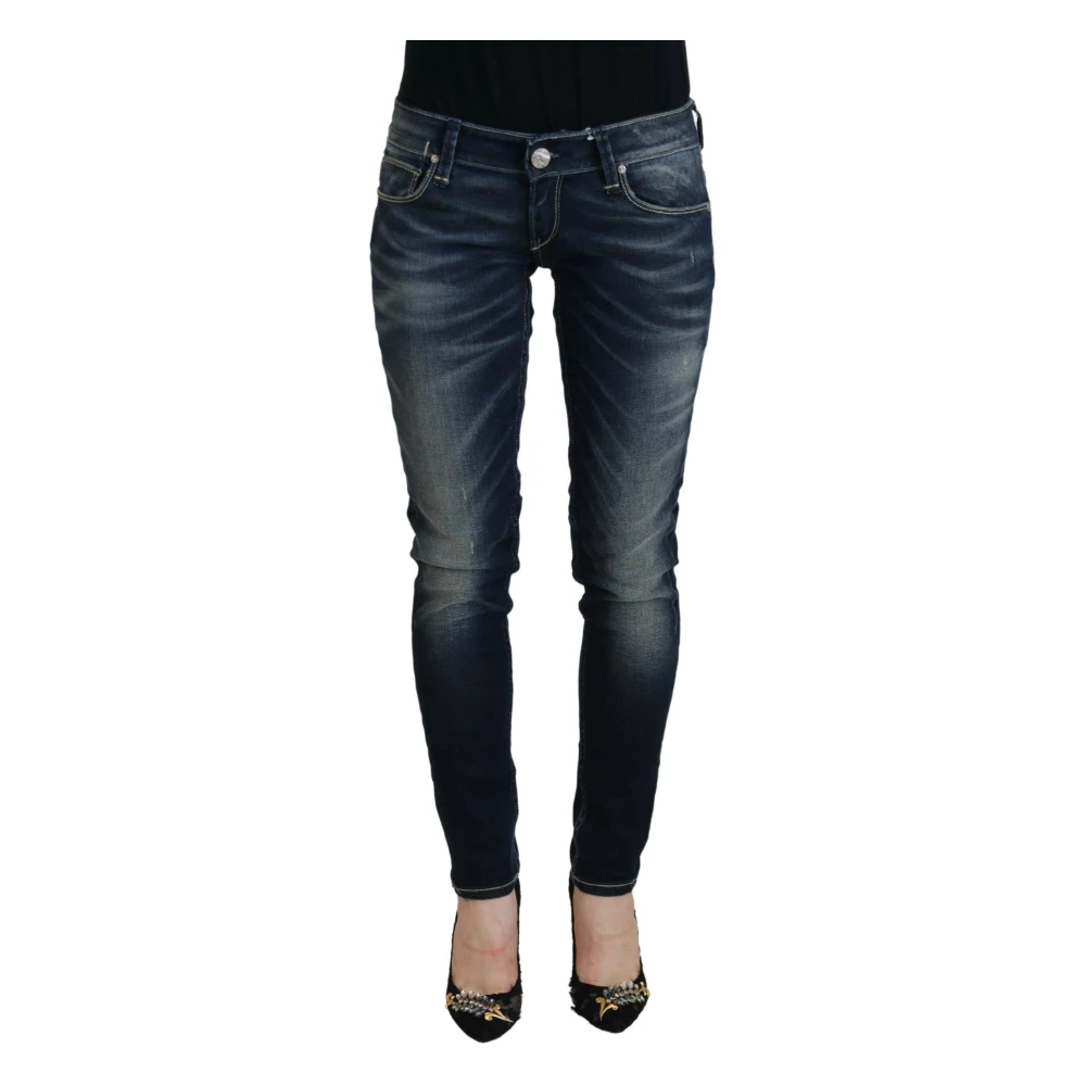 Acht Women's Blue Skinny Jeans
