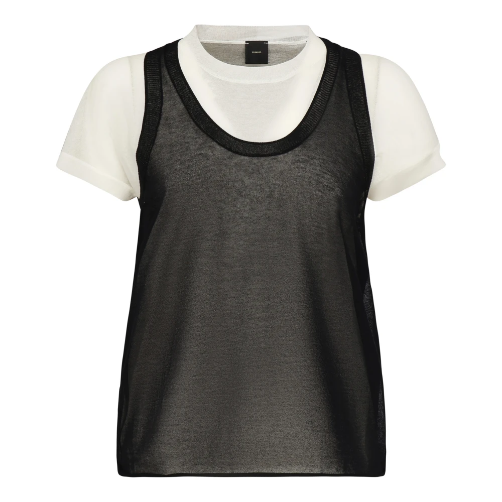 Pinko Women's White Cotton Sweater