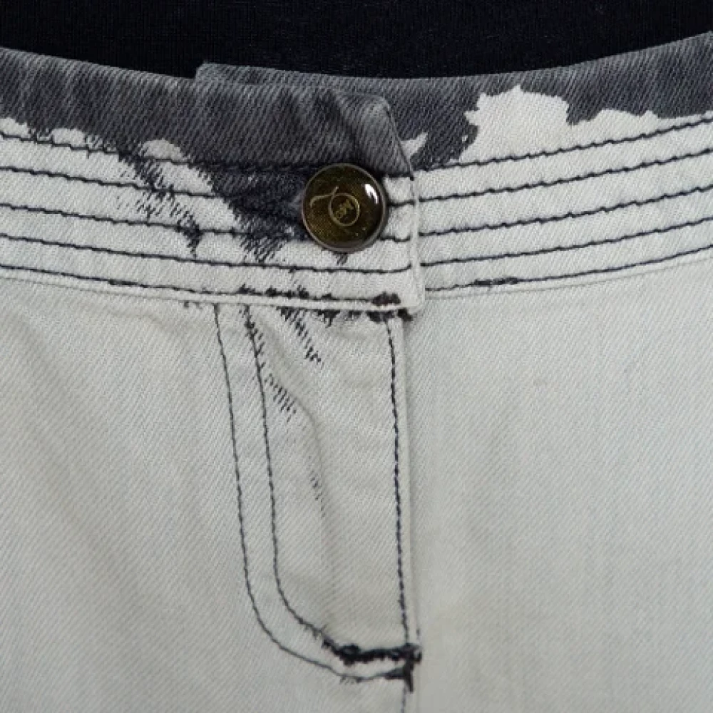 Alexander McQueen Pre-owned Cotton bottoms Gray Dames