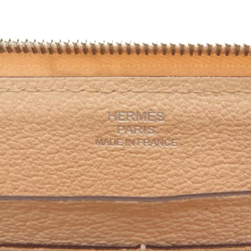 Hermès Vintage Pre-owned Leather wallets Pink Dames