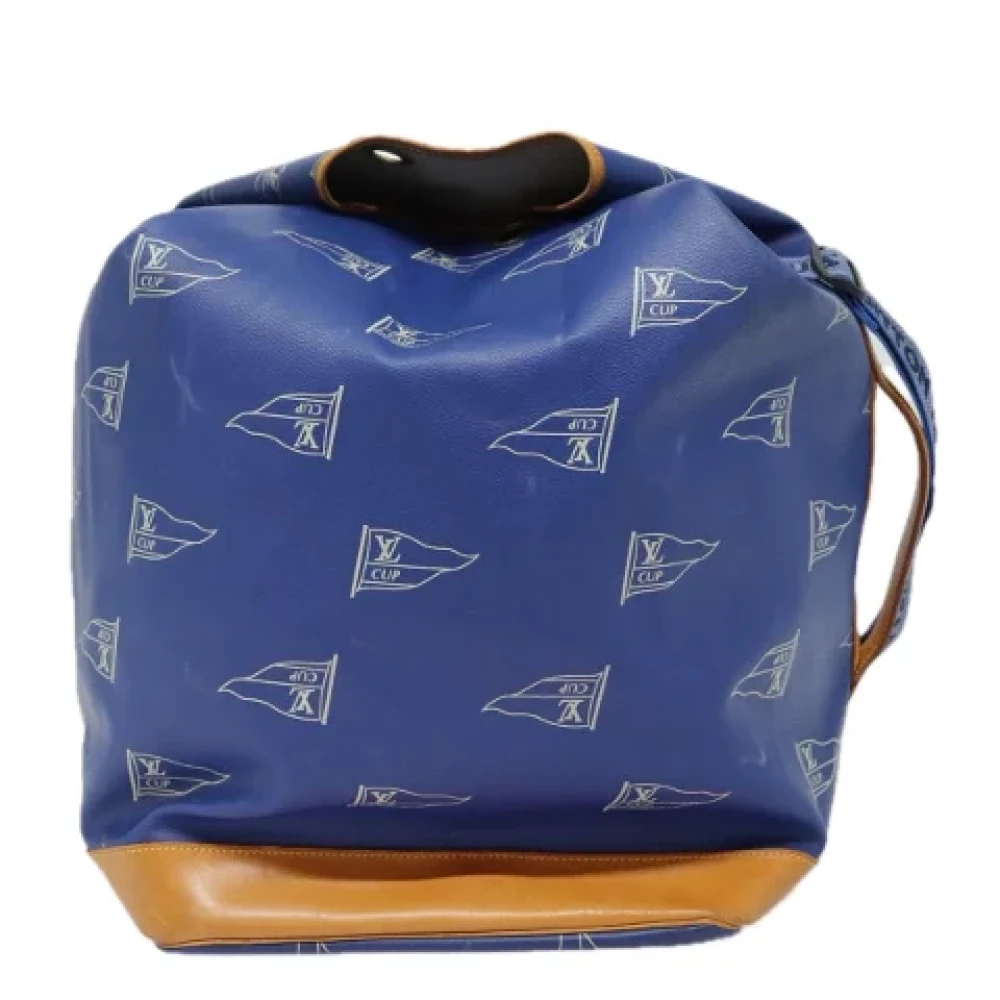 Louis Vuitton Vintage Pre-owned Leather louis-vuitton-bags Blue Dames