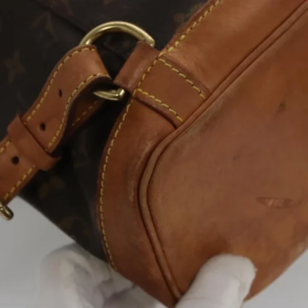 Louis Vuitton Vintage Pre-owned Canvas backpacks Brown Dames