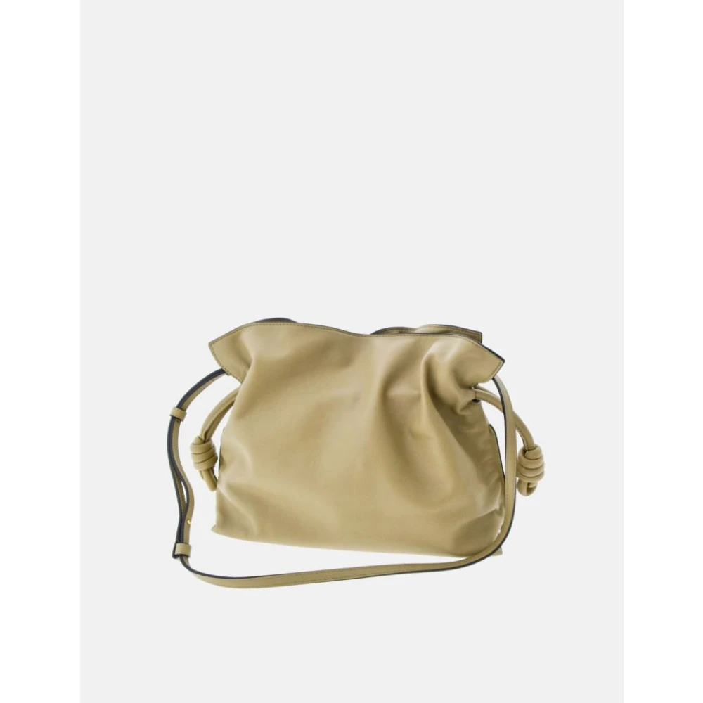 Loewe Flamenco Clutch Groen Leer Green Dames