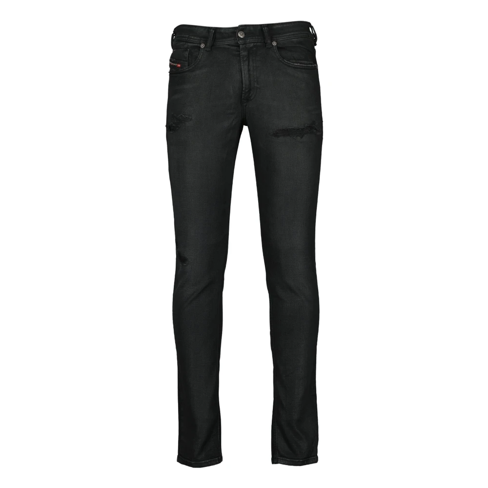 Diesel Men's Black Slim Fit Jeans, W30 L32, 1979 Sleenker