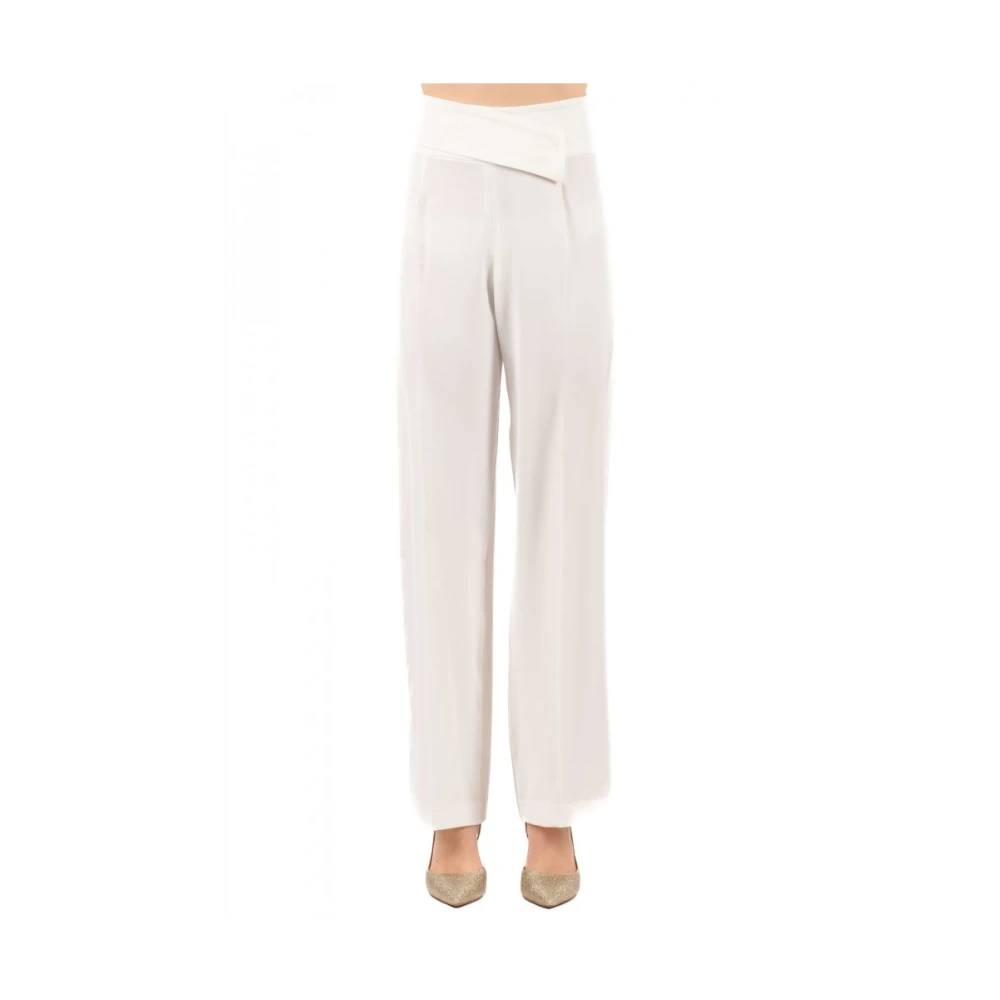 Hanita Stijlvolle broek voor vrouwen White Dames