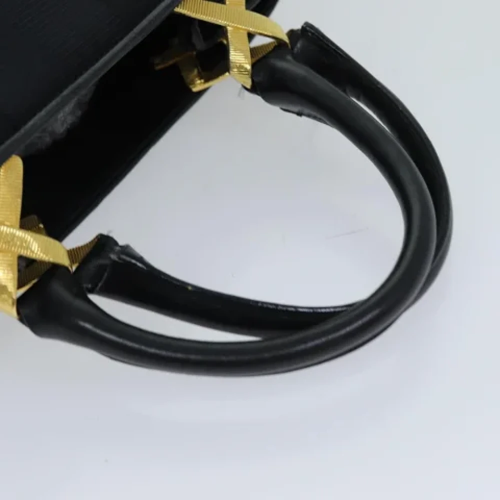 Salvatore Ferragamo Pre-owned Canvas handbags Black Dames