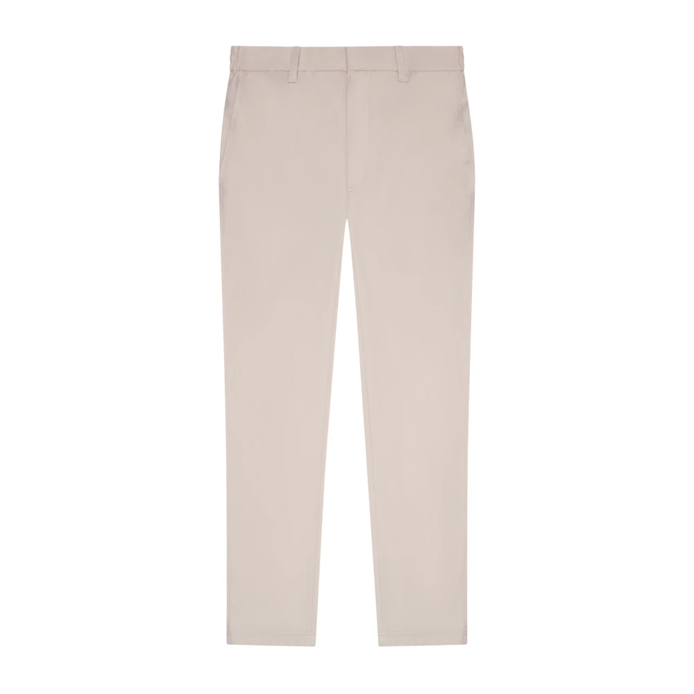 Lyle & Scott Byxor Straight Leg Stretch Jogger Beige, Herr