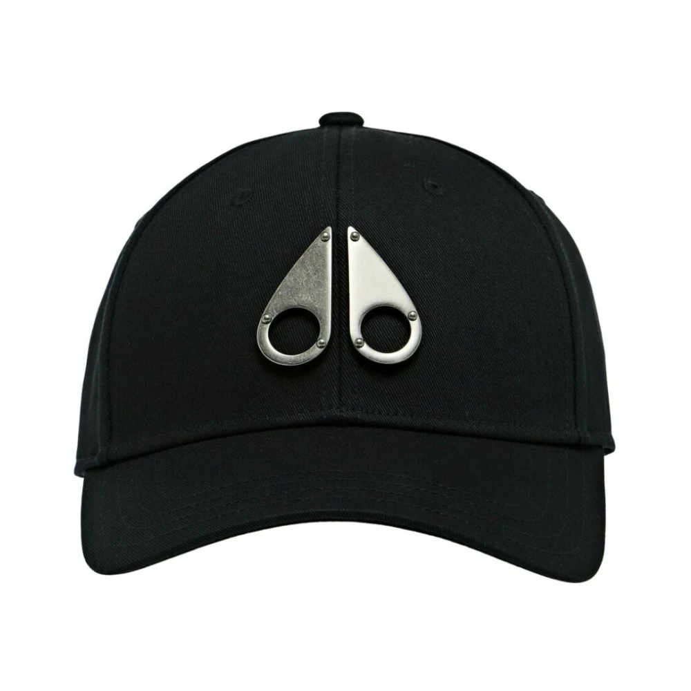 Moose Knuckles Icon Cap Black, Herr