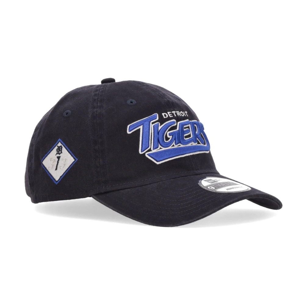 new era Detroit Tigers Gebogen Klep Pet Black Unisex