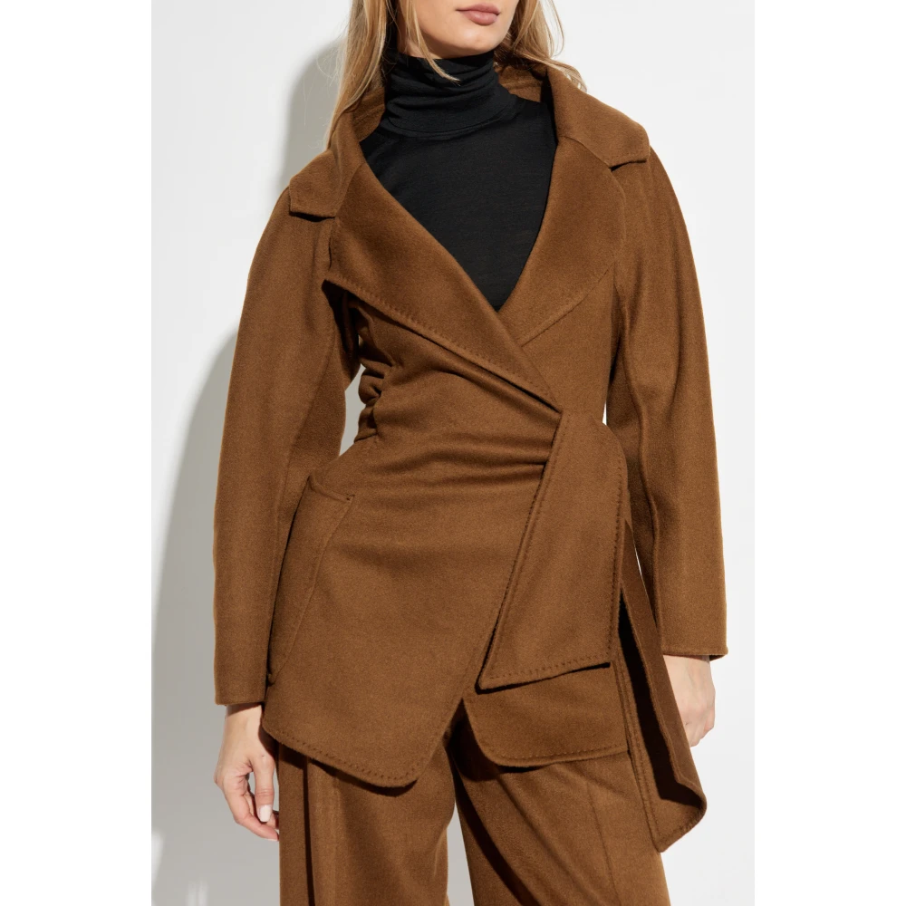 Max Mara Korte jas Holly Brown Dames
