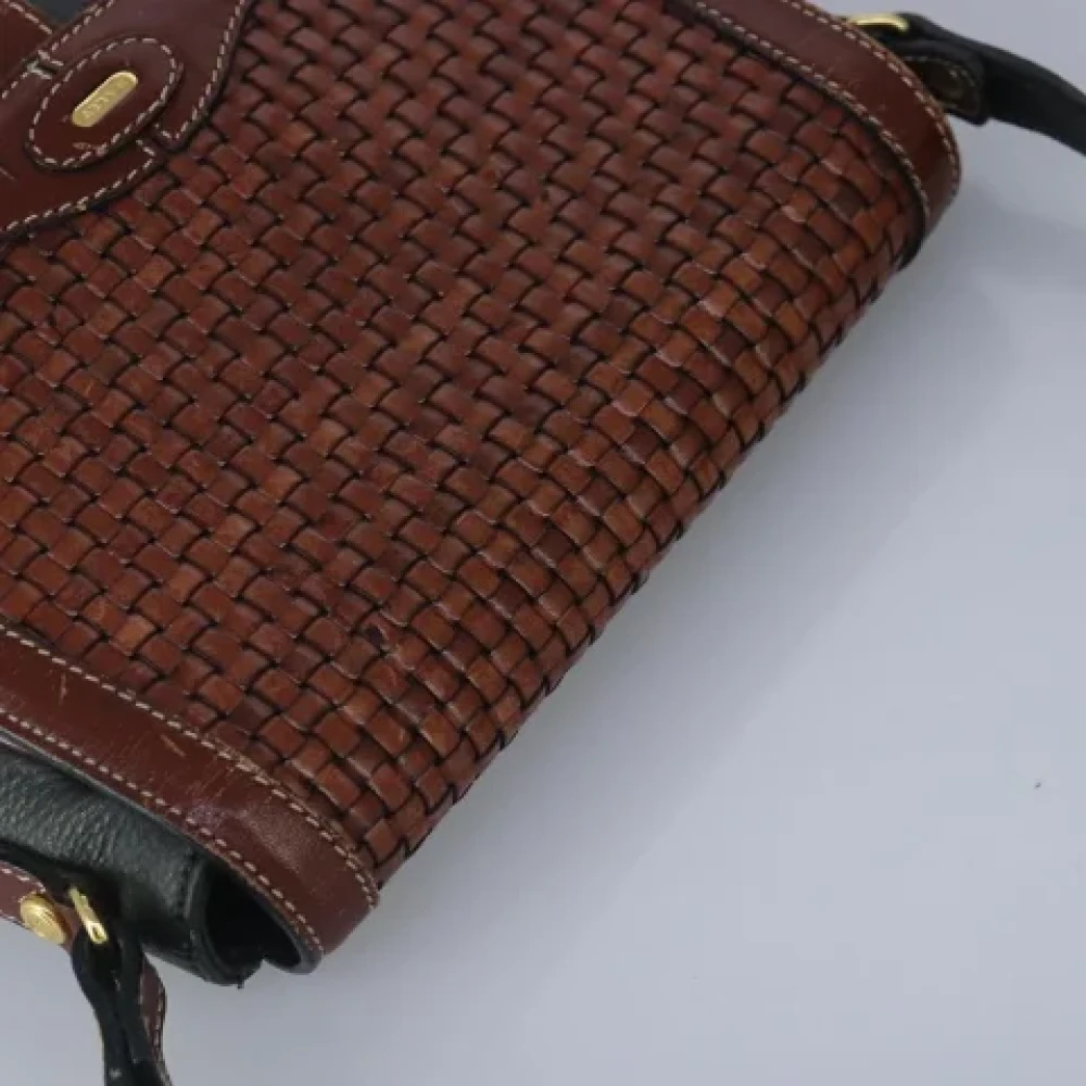 Bally Pre-owned Leather shoulder-bags Brown Dames