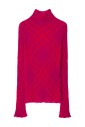 pull-a-col-roule-fuchsia-a-carreaux