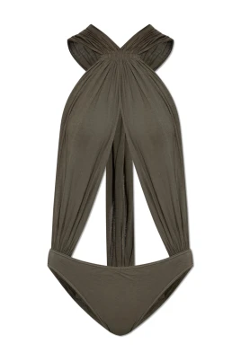 Draped Bodysuit