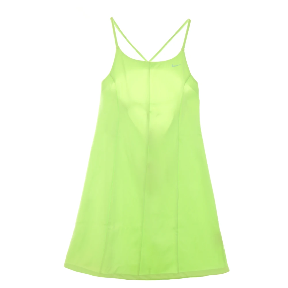 Nike Sportswear Icon Clash Jurk Lime Groen Green Dames