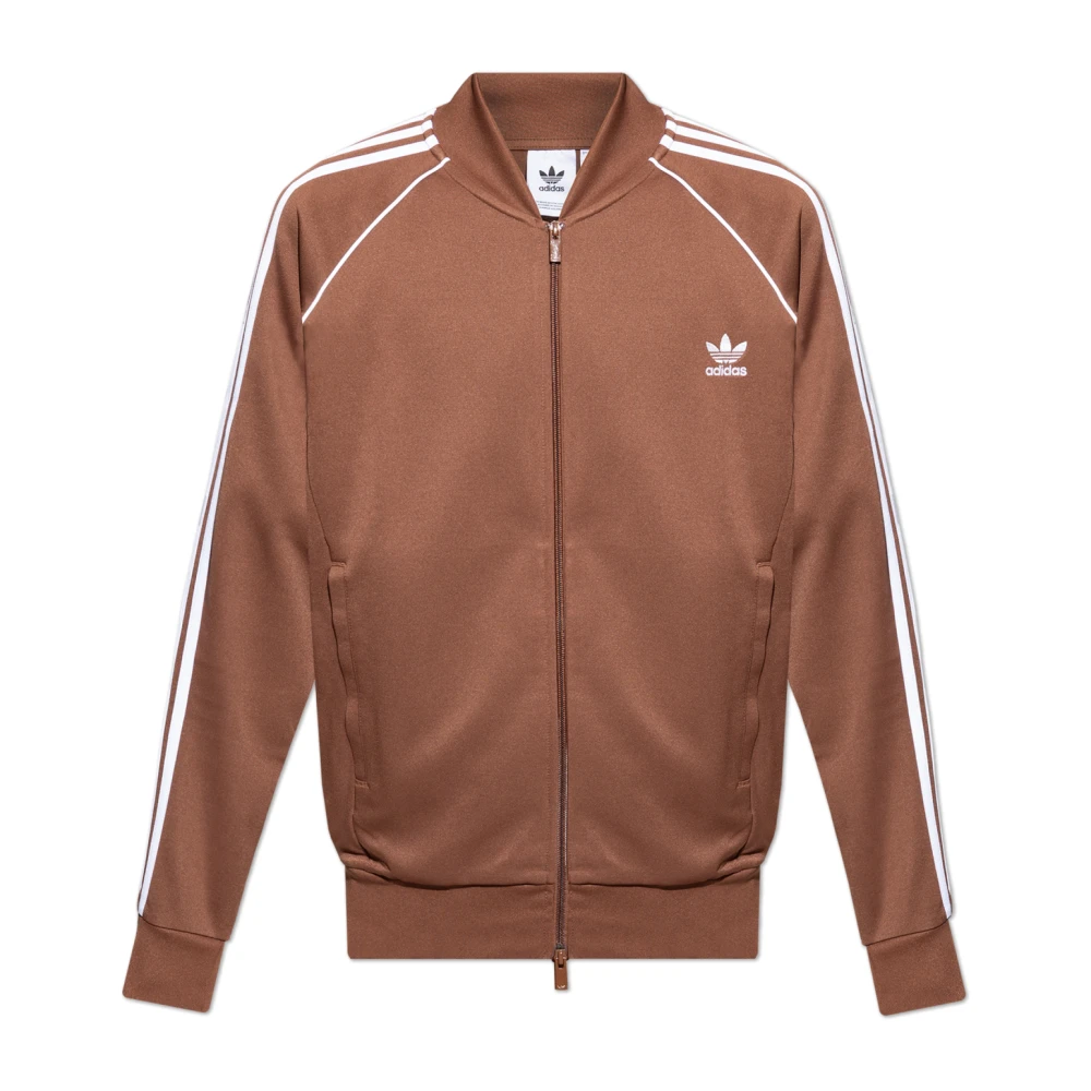 Adidas Originals Rits-sweatshirt Brown Heren