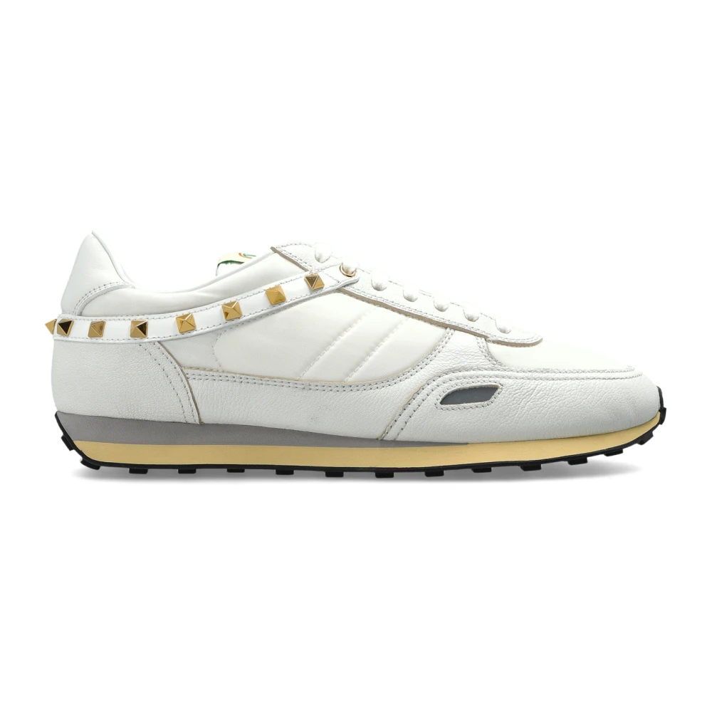 Valentino Garavani Stud Up Sneaker - Male - Sneakers - White - 9 Uk - Shoes