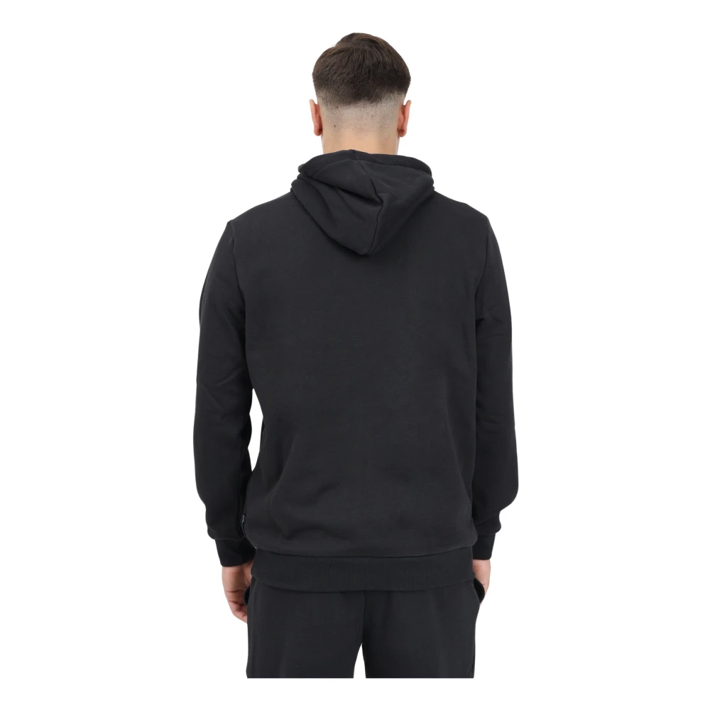 Puma Zwarte hoodie met logoprint Black Heren