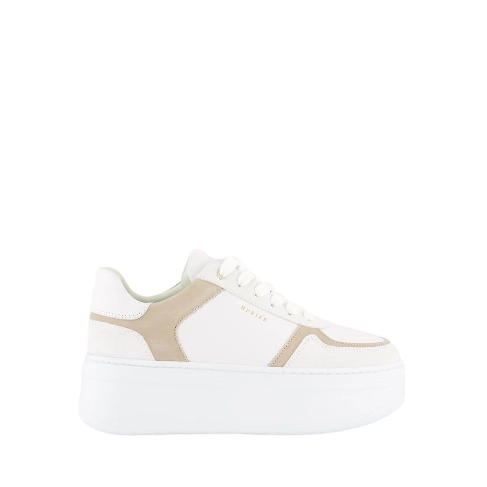 Nubikk Bayou Platform Sneaker Dames Schoenen Wit