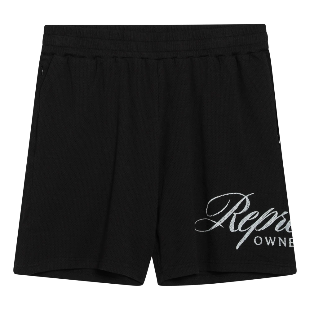 Represent Short met Logo Black Heren