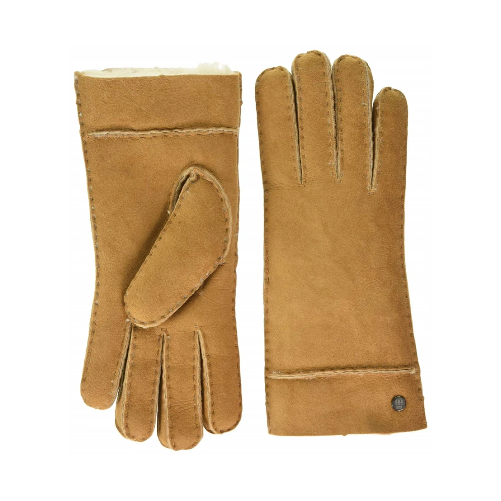 Roeckl Dames Helsinki Handschoenen in Hazelnoot Brown Dames