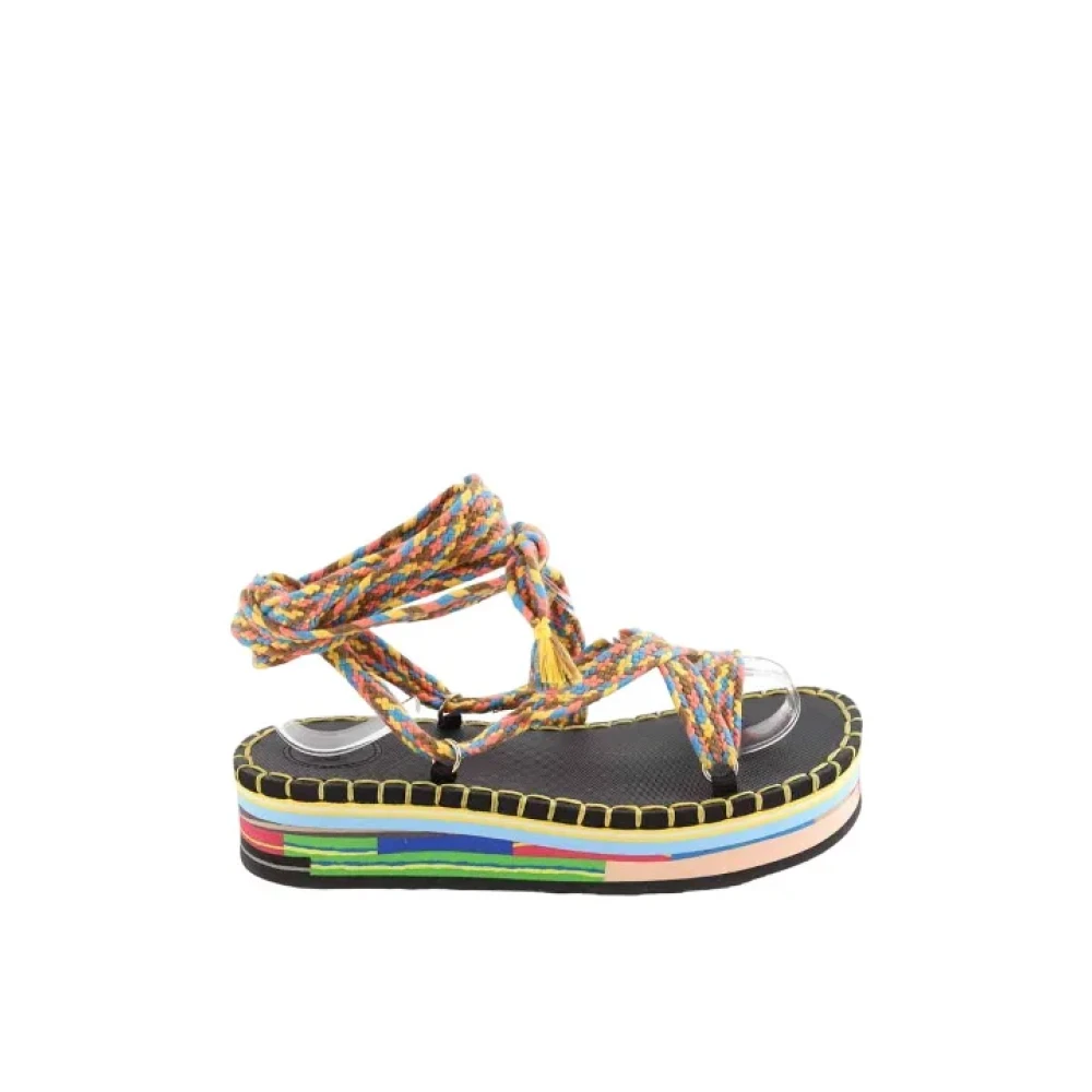 Chloé Pre-owned Fabric sandals Multicolor Dames