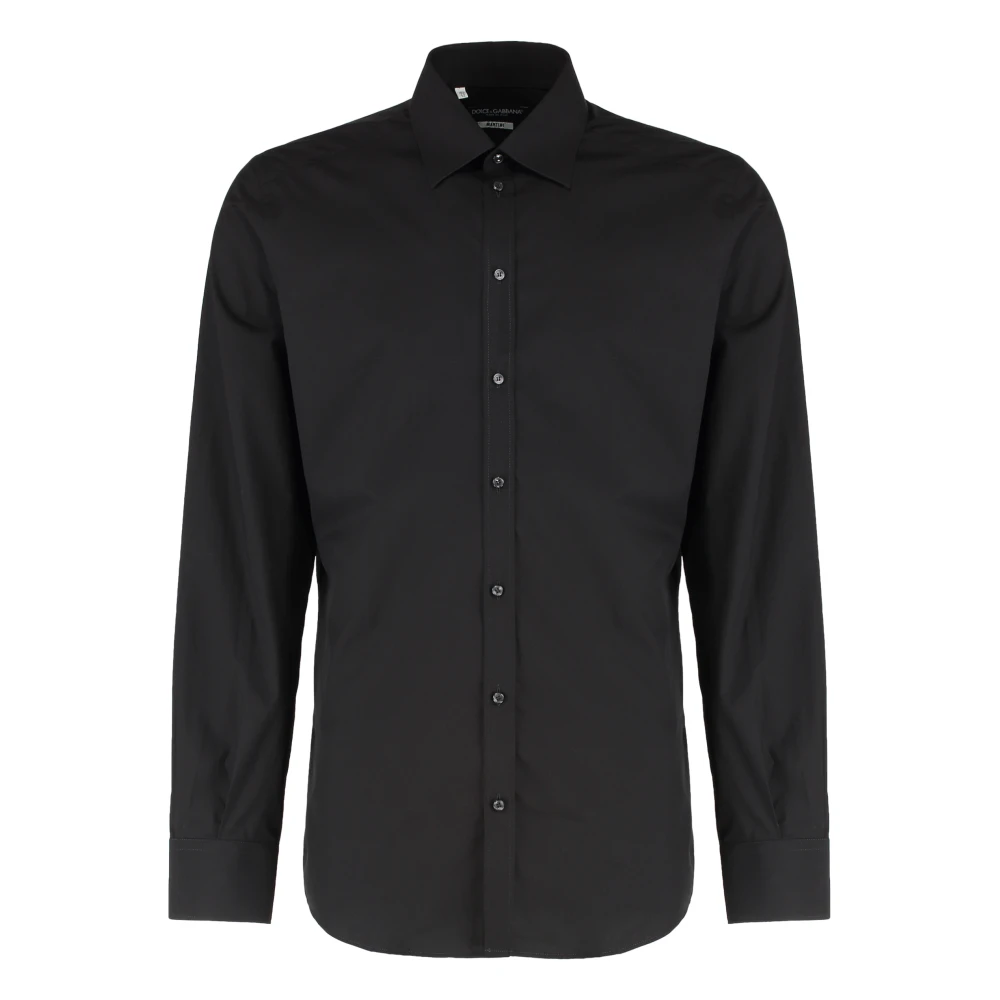 Dolce & Gabbana Men's Black Martini Cotton Shirt - Casual Shirts - Xl - Shirts