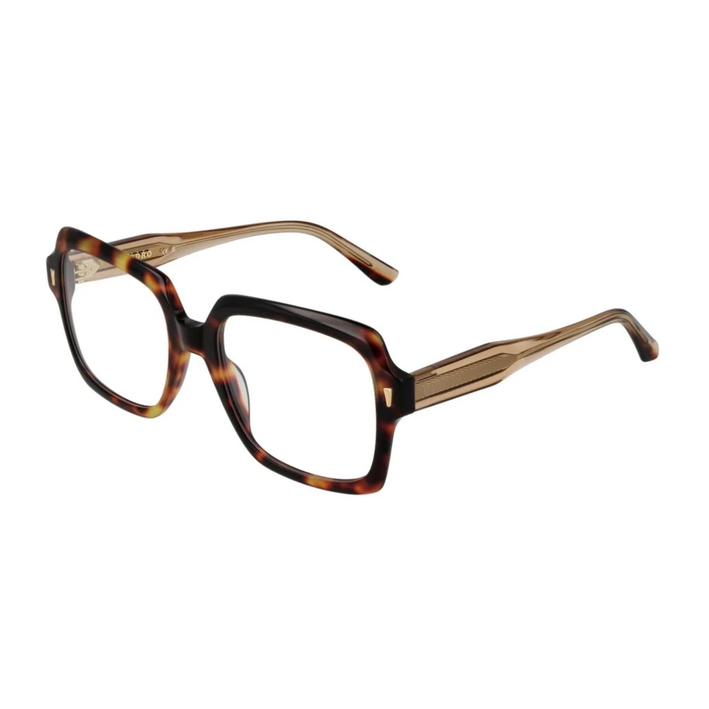 Sandro Bruine Vierkante Acetaat Optische Frames voor Vrouwen Brown Dames