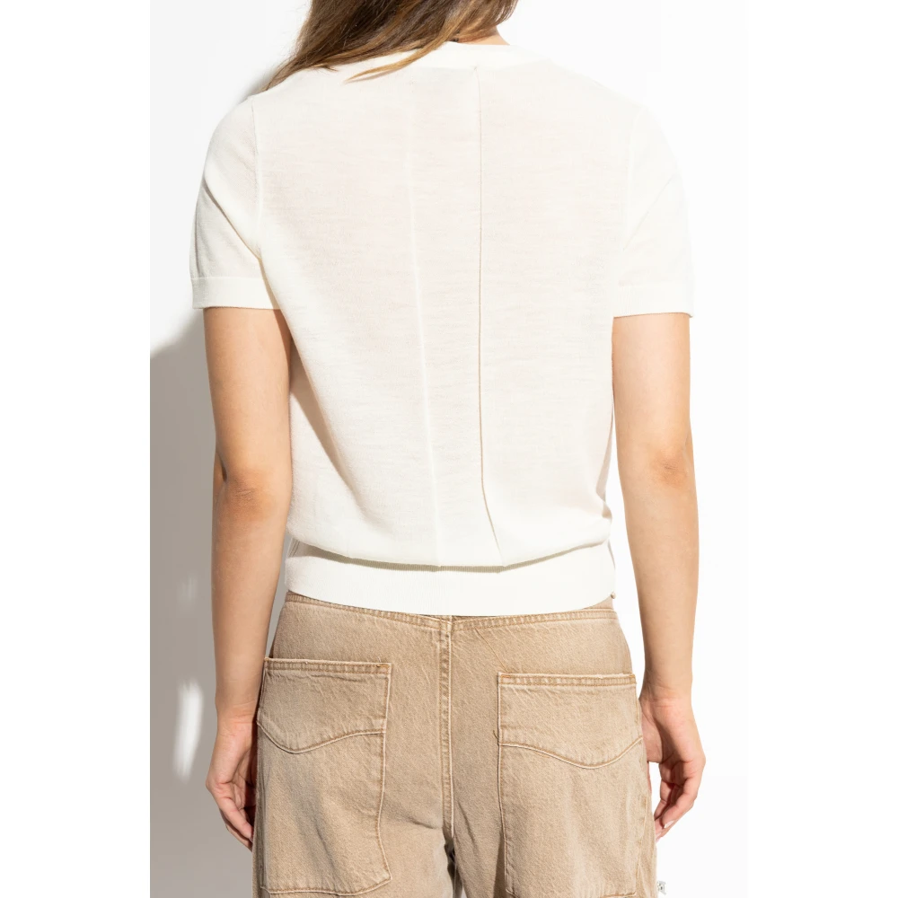 AllSaints Wol Top Bern Beige Dames