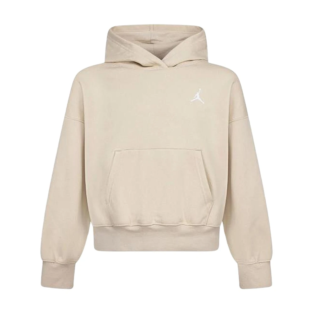 Jordan Beige Hoodie Brooklyn Fleece Flicka Beige, Flicka