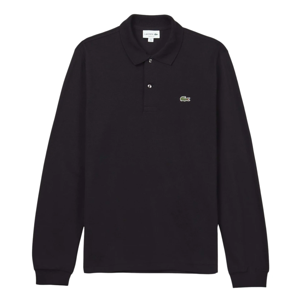 Lacoste Polo Shirts Black Heren