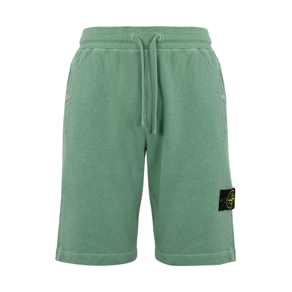 Stone Island Casual Shorts Green Heren