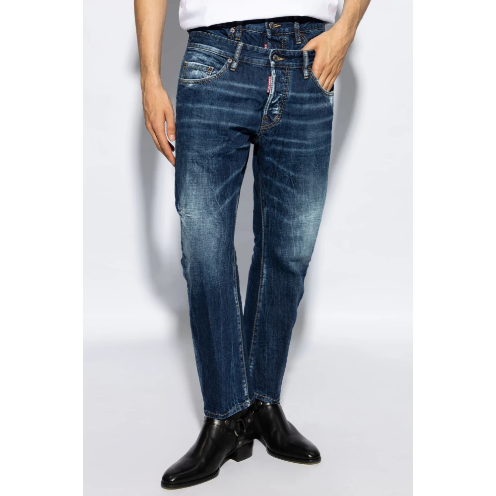 Dsquared2 Bro Jeans Blue Heren